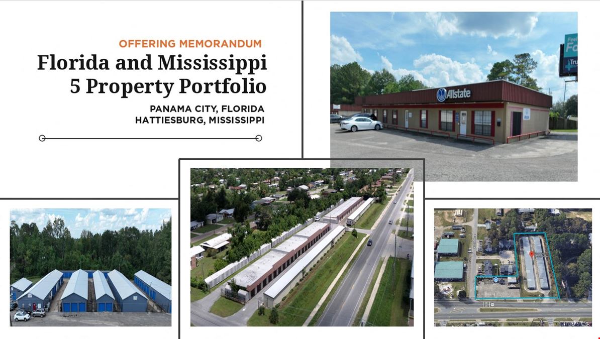 5-Property Portfolio Florida and Mississippi