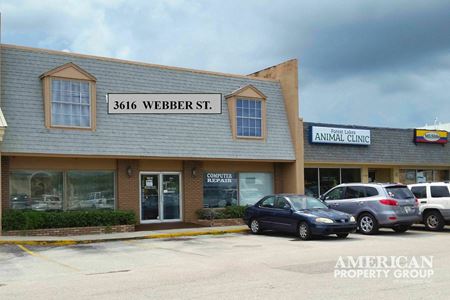 Retail space for Rent at 3616 Webber St in Sarasota