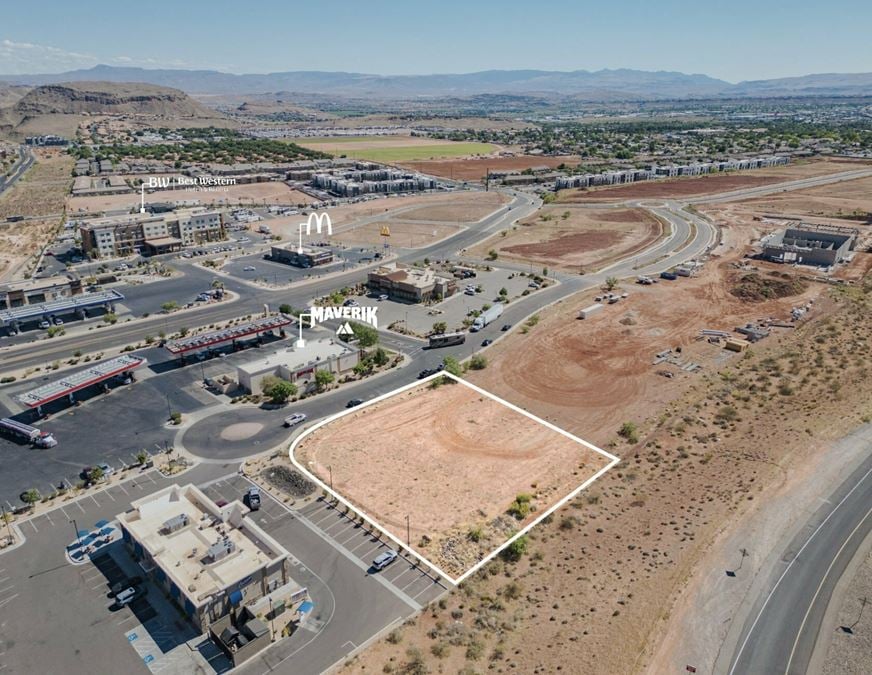 1 Acre Retail Parcel On Washington City I-15 Interchange