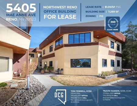 Office space for Rent at 5405 in Reno