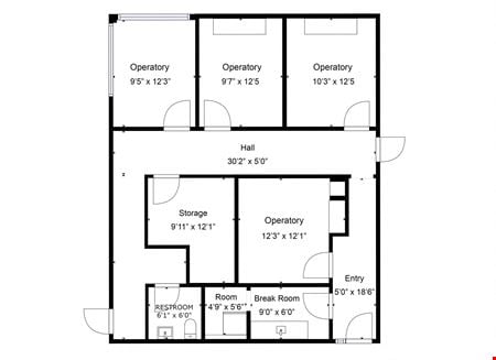 Office space for Rent at 3233 63rd St in Lubbock