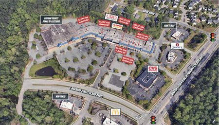 Retail space for Rent at 3825 S Roxboro St in Durham