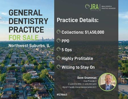 Photo of commercial space at #1278663 - General Dentistry Practice for Sale - Northwest Suburbs  in Northwest Suburbs