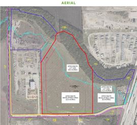 40 ACRES, ~23 BUILDABLE AC WITH IH-35 ACCESS