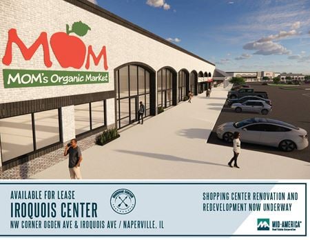 Retail space for Rent at NWC Ogden Ave and Iroquois Ave in Naperville