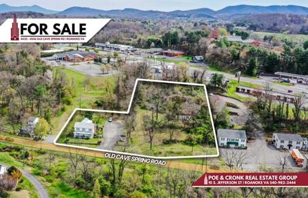 VacantLand space for Sale at 4430 - 4506 Old Cave Spring Rd in Roanoke County