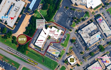 Retail space for Rent at 7101 Northwest Expressway in Oklahoma City