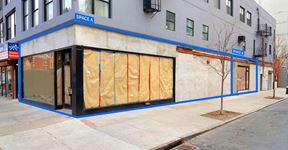 700 - 1,600 SF | 98 Graham Avenue | High-Exposure East Williamsburg Corner Retail With ADA Access for Lease