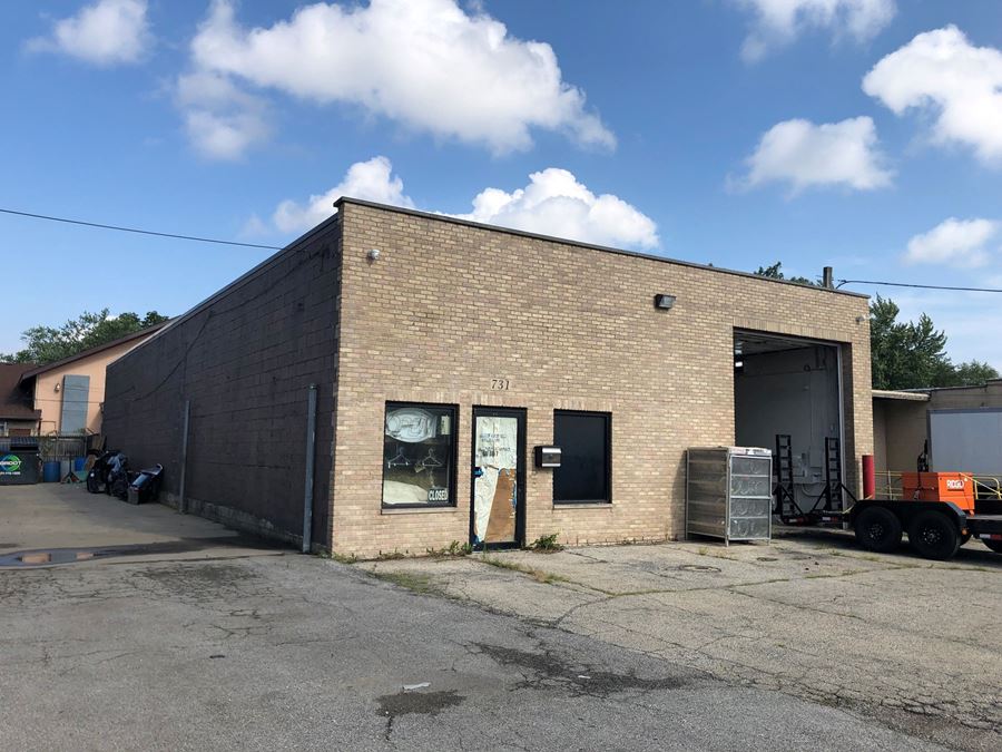 3,400 SF StandAlone Warehouse for Sale 731 N Highland Ave , Aurora
