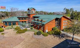 ±9,080-SF Southland Log Homes Building Available with Excellent I-26 Visibility | Irmo, SC