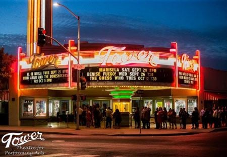 Thriving Tower Theatre Business + 2 Retail Pads + Property Rentals - Fresno