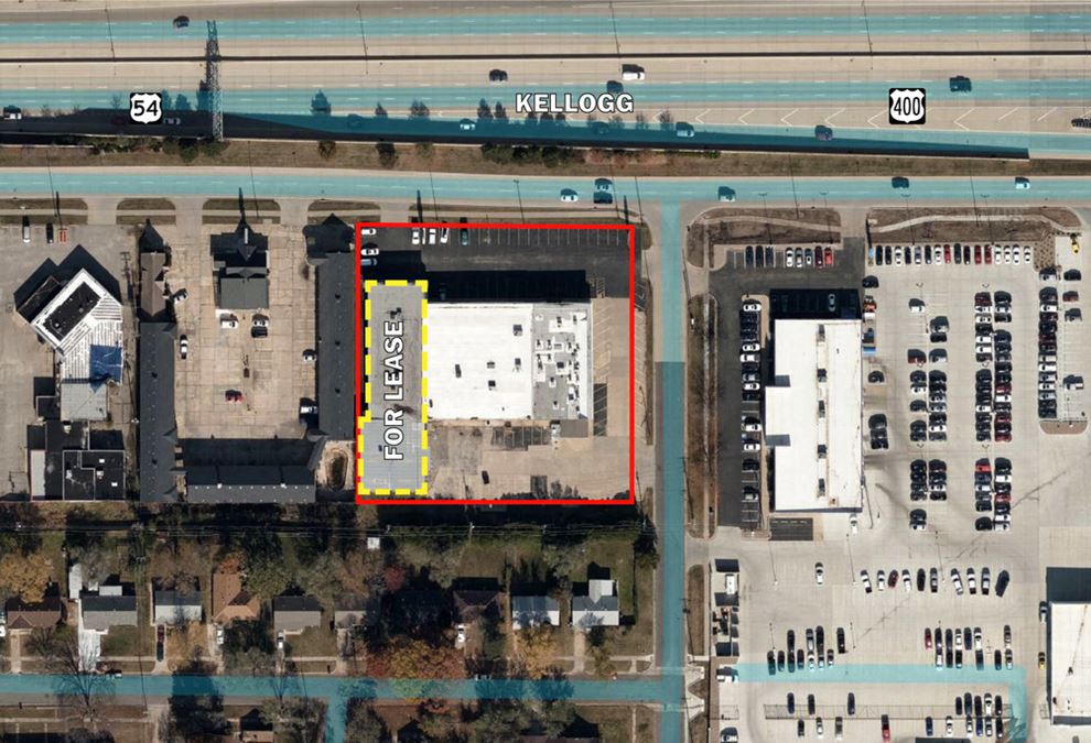 68016829 E Kellogg Dr., Wichita Retail Space For Lease