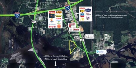 Photo of commercial space at Elder Ferry Rd in Moss Point