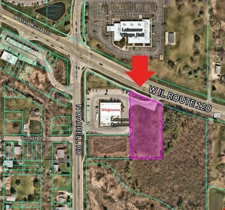 VacantLand space for Sale at RT 120 & Darrell Rd  in Lakemoor