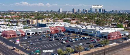 Retail space for Rent at 1615-1635 W Camelback Rd in Phoenix