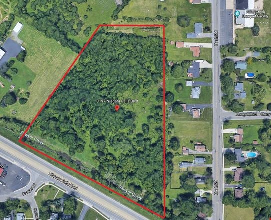 VacantLand space for Sale at 3197 Niagara Falls Blvd in Wheatfield