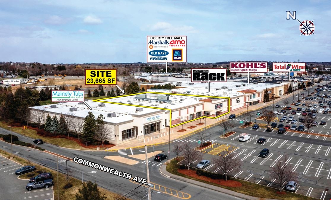 Liberty Tree Mall Junior Anchor 23,665 SF