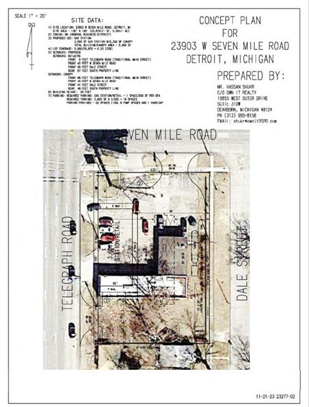 Photo of commercial space at 23903 Seven Mile West in Detroit