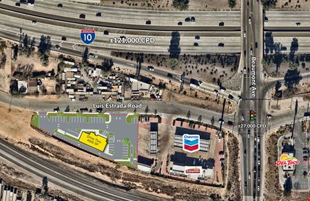 Photo of commercial space at Beaumont Ave. & Luis Estrada Rd. in Beaumont