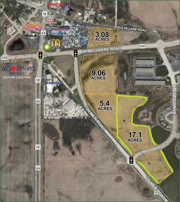 17 acre development
