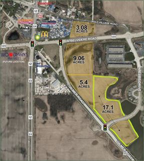 17 acre development