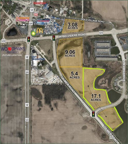 17 acre development