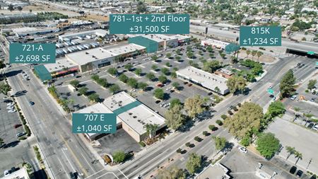 Retail space for Rent at 701-895 W 2nd St in San Bernardino