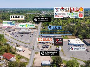 $1 Auction – 1.63 AC Commercial Land Parcel | 15K VPD Traffic Count