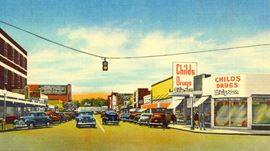 Historic Downtown Harrison Avenue Corner Drug Store Retail Location - Up to 12,700 SF For Lease