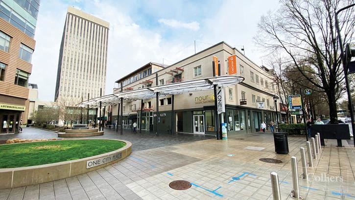 Downtown Greenville Office Space for Lease with Direct Access to ONE City Plaza