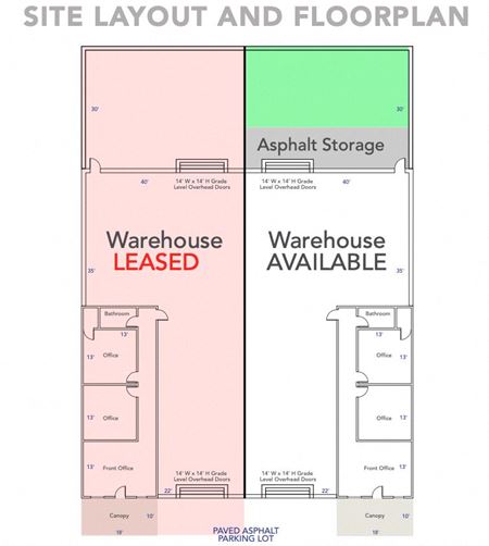 Industrial space for Rent at 33219 Sweetgum Ln in Magnolia