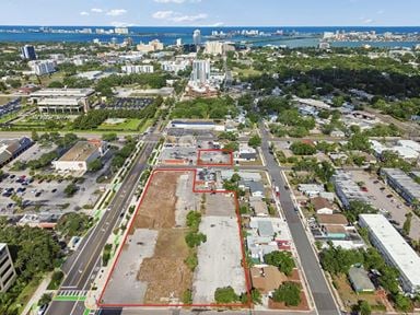 Cleared Redevelopment Site in Downtown Clearwater