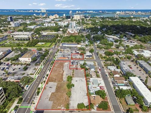 Cleared Redevelopment Site in Downtown Clearwater
