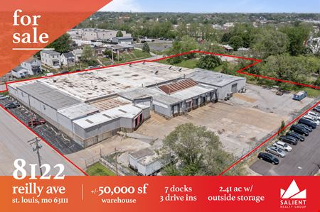 Photo of commercial space at 8122 Reilly Avenue in St. Louis