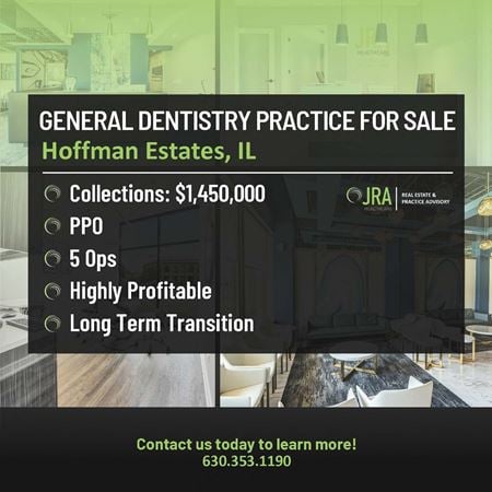 Photo of commercial space at #1278663 - General Dentistry Practice for Sale - Hoffman Estates in Hoffman Estates
