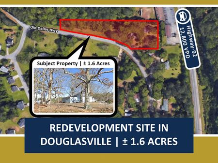 Redevelopment Site in Douglasville | ± 1.6 Acres - Douglasville