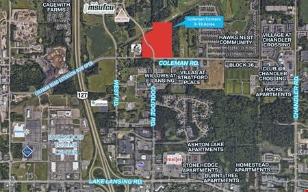 Photo of commercial space at Northeast of Lake Lansing Rd/US-127 in East Lansing