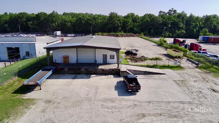 Warehouse with Heavy Industrial Yard