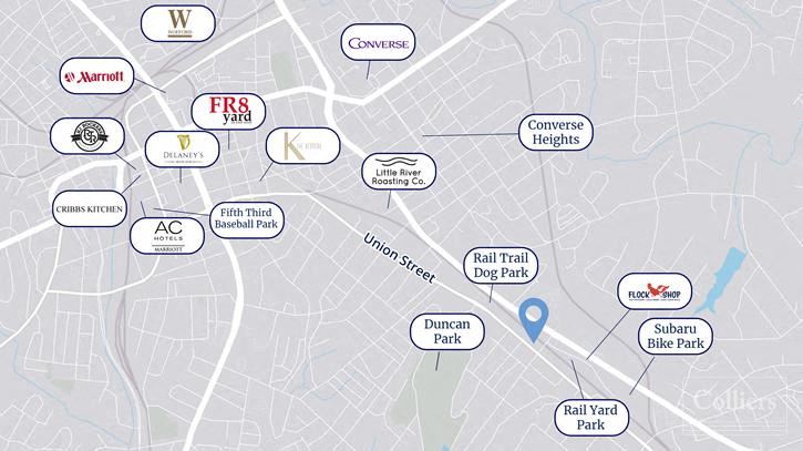 Freestanding Building For Sale in One of Spartanburg’s Busiest Corridors