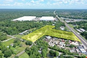 5.55± Acres | Dual Frontage | Existing Improvements