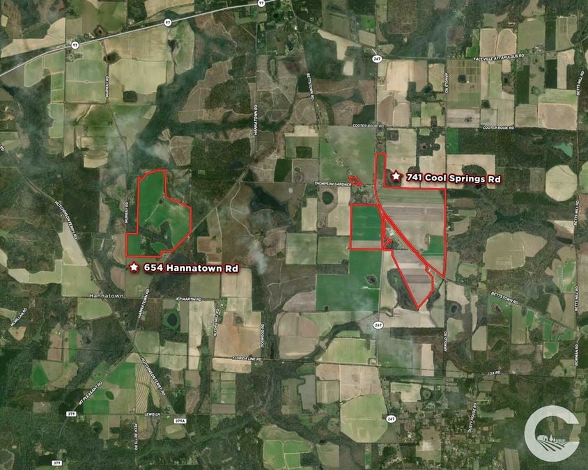 671 +/- Acres of Certified Organic Farmland in Decatur County, GA