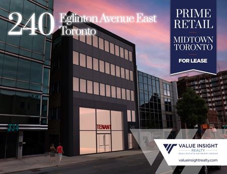 Photo of commercial space at 240 Eglinton Avenue East in Toronto