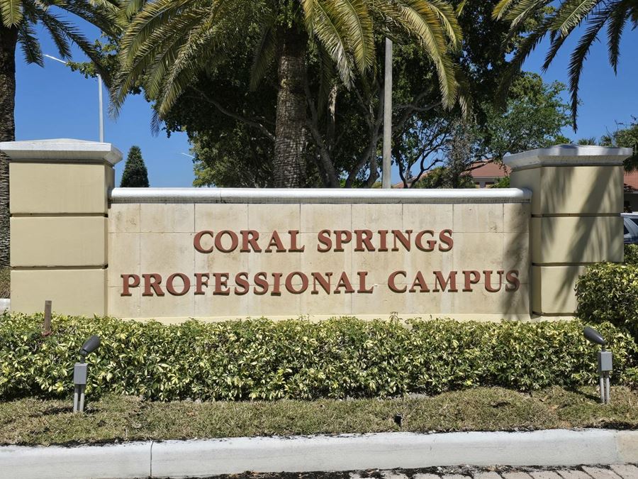 For Sale in Coral Springs Professional Campus
