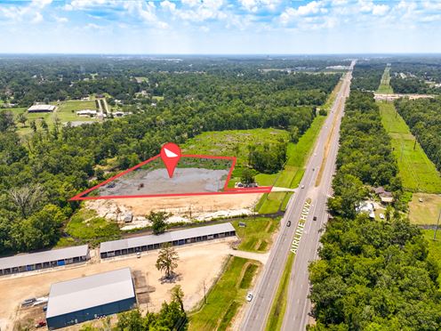 Stabilized Yard Lease, Up to 1.6 Acres along Airline Hwy