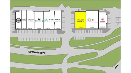 Retail space for Rent at 613 & 617 Uptown Boulevard in Cedar Hill