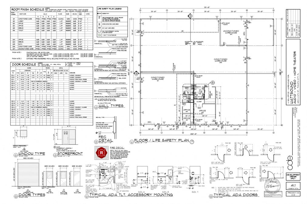 Approved Development Order & Steel Building | 1.12 +/- Acres | W 23rd Ct.