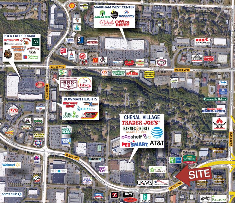 Former Bank Branch for Sale in West Little Rock