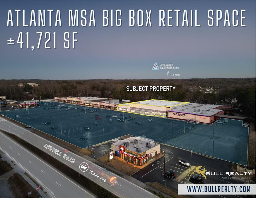 Atlanta MSA Big Box Retail Space | ±41,721 SF