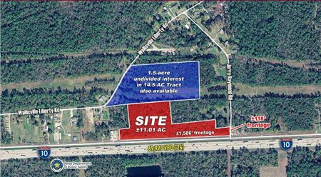 VacantLand space for Sale at Interstate 10 in Wallisville