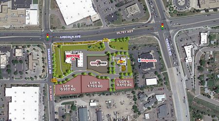 VacantLand space for Sale at  Lincoln Avenue and Dransfeldt Road - SEC in Parker